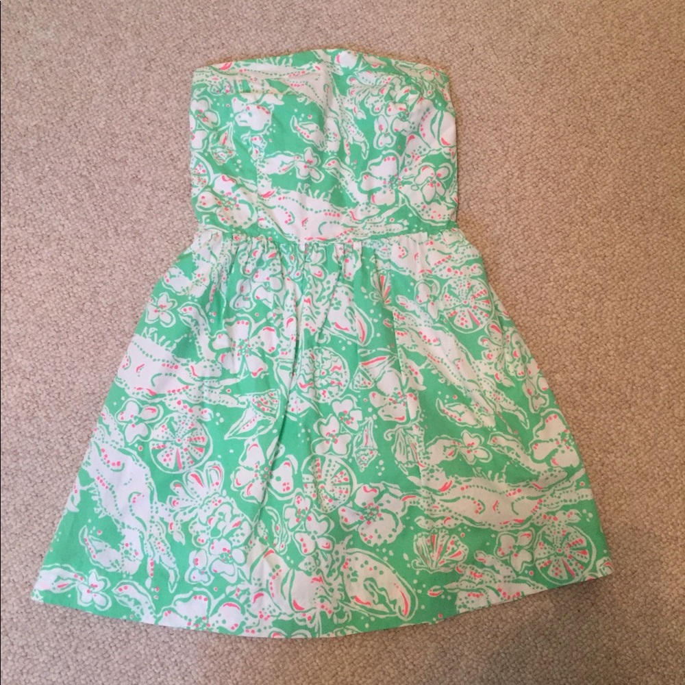 Lilly Pulitzer Strapless Dress